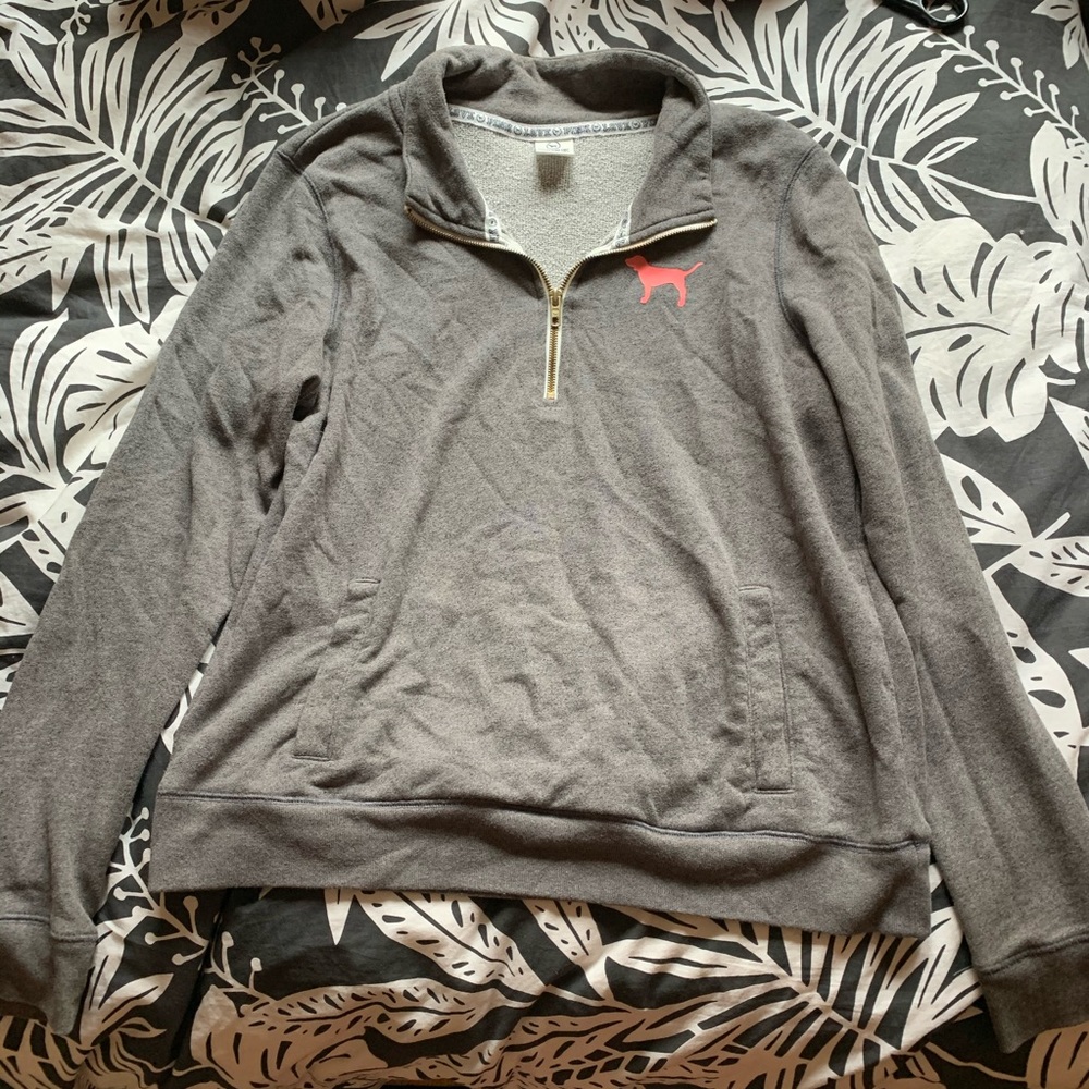 PINK quarterzip